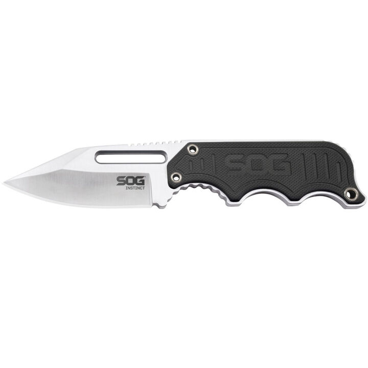 SOG Instinct Knife Small Fixed 2.3in Blade Black
