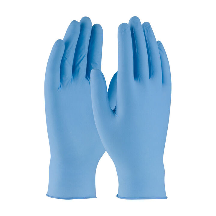 Protective Industrial Products Ambi-dex Turbo Disposable Nitrile 5 mil Blue Powder Free 100 pcs/bx S
