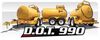 Leeagra 1000 Gallon D.O.T. Diesel Fuel Tank with Trailer - Yellow, small image number 5