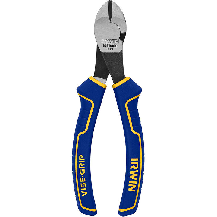 Irwin Vise-Grip Diagonal Cutting Pliers, Left Handed, 6 in