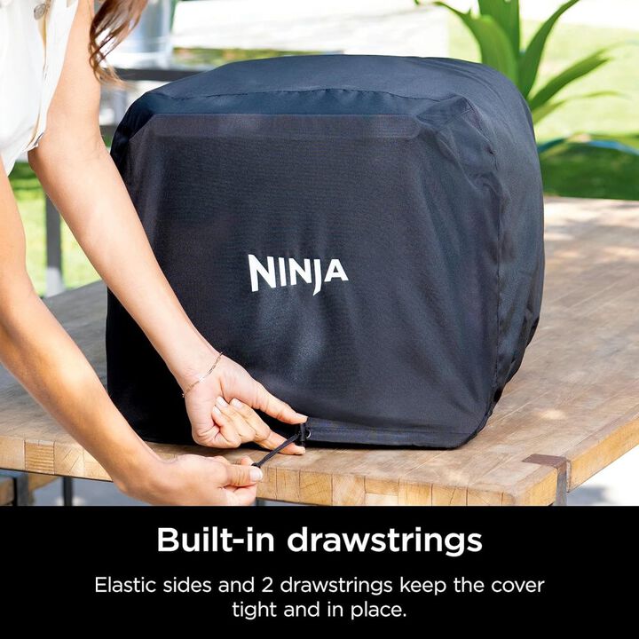 Ninja Woodfire Nylon Anti-Fade Premium Outdoor Oven Cover Black, large image number 2