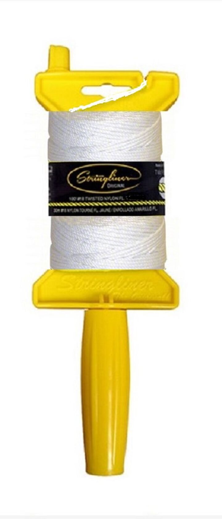Stringliner Original Braided White 250 ft with Reel