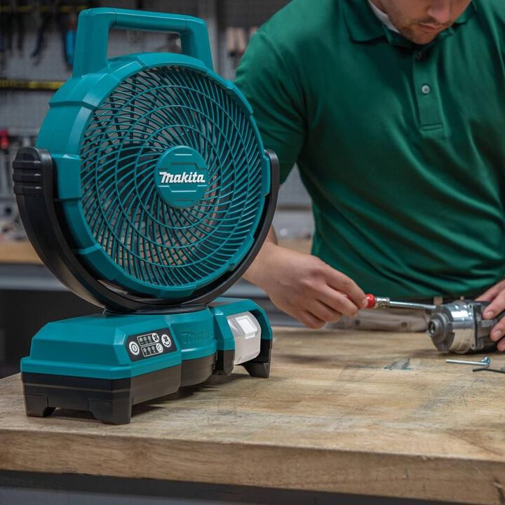Makita 18V LXT Lithium-Ion Cordless 9-1/4in Fan (Bare Tool), large image number 9