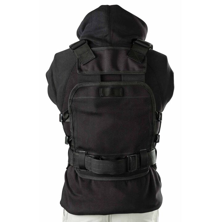 Diamondback Toolbelts Nylon Mesh Cool Comfort Tool Belt Vest Black Medium/Large, large image number 8