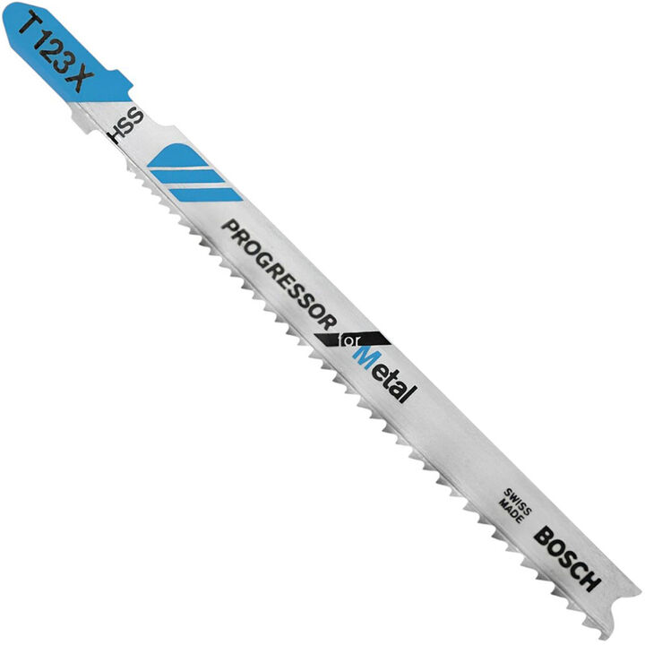 Bosch 4 Inch 10-24P TPI Progressor for Metal T-Shank Jig Saw Blades 3 Piece