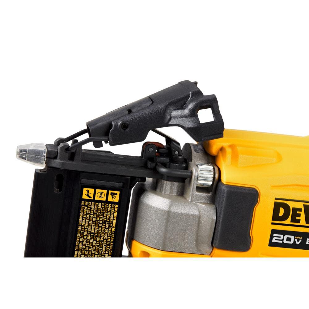 DEWALT ATOMIC Compact Series 20V MAX Pin Nailer 23 Gauge with 20V MAX XR POWERSTACK Compact Battery Bundle, large image number 5