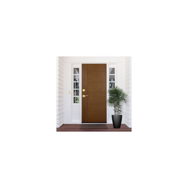 Kwikset Sedona 991SEL-SMT-4 Satin Brass Keyed Single Cylinder Deadbolt, large image number 13