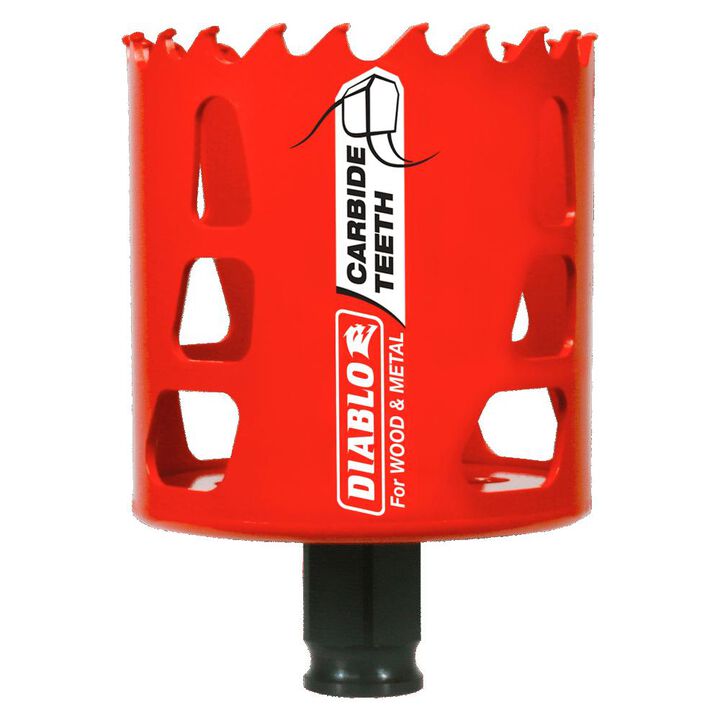 Diablo Tools 2-9/16in (65mm) Carbide-Tip Wood & Metal Holesaw