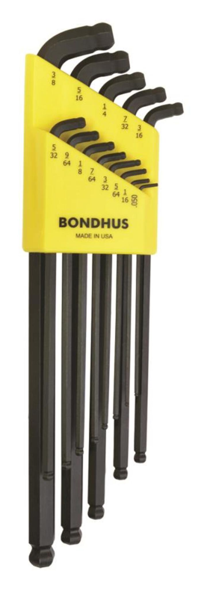 Bondhus 13 piece Stubby Double Ball End L-Wrench Set with ProGuard Finish