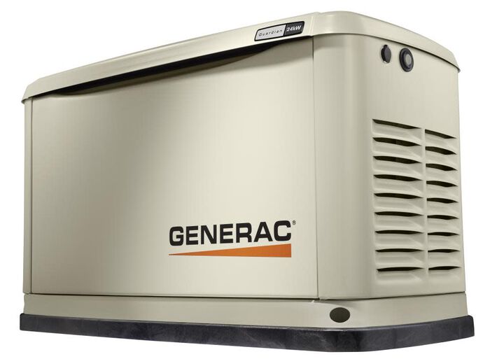 Generac Guardian Series 24,000 Watt (24kw) Dual Fuel 50-State Air-Cooled Home Standby Generator