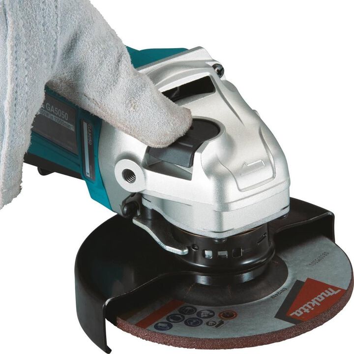 Makita 4-1/2in / 5in Paddle Switch Angle Grinder with Non-Removable Guard, large image number 15