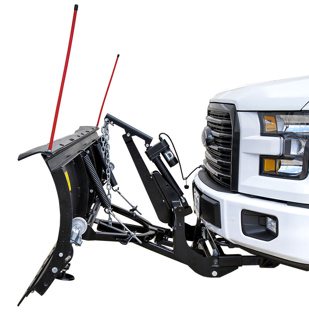 DK2 Rampage II Elite Snow Plow Kit 82inx19in with Actuator and Wireless Remote, large image number 2