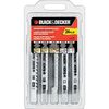 Black and Decker Assorted Wood And Metal Jigsaw Blades Set, 24 Pieces, small image number 1