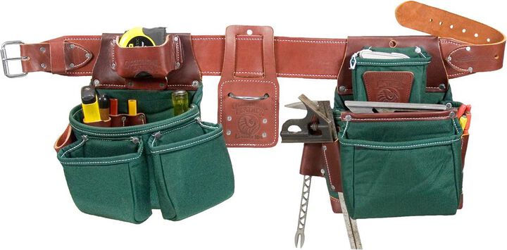Occidental Leather OxyLights Framer Set Double Bags, Left Hand, Small, large image number 0