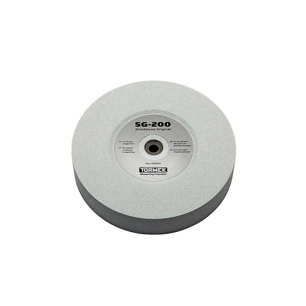 Tormek 7-7/8 Inch Aluminum Oxide Original Grindstone, Gray, large image number 1