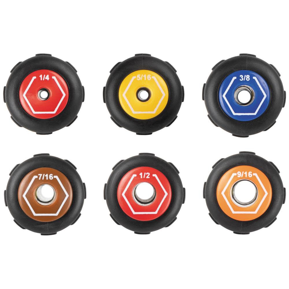 Klein Tools Color-Coded Hollow-Shaft Heavy-Duty Nut Driver, 5/16-Inch, large image number 6