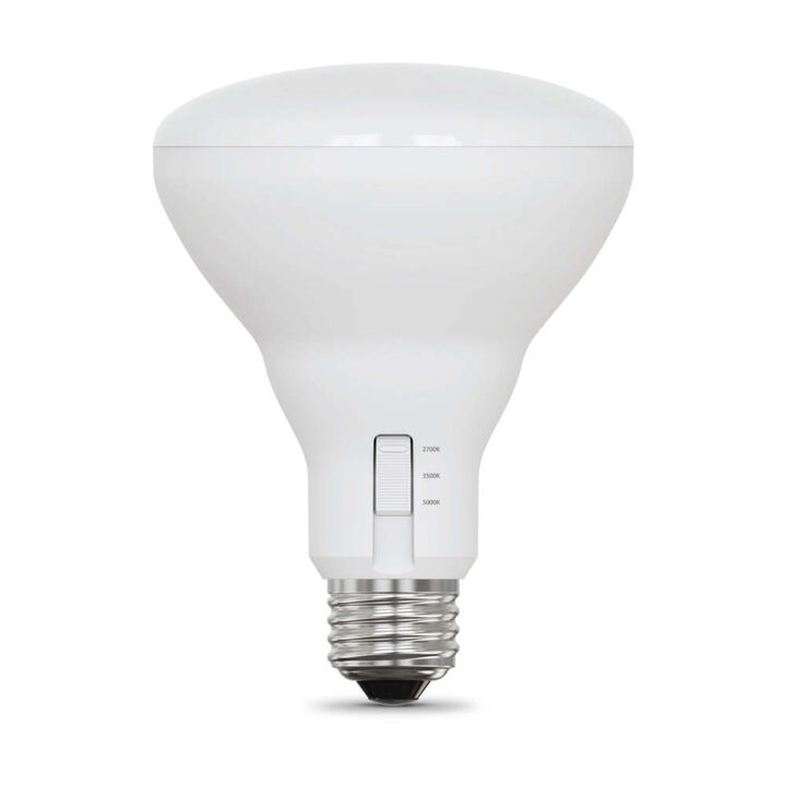 Feit Electric 7.2W 650 Lumens BR30 E26 Base Reflector LED Bulb White 6 Pieces, large image number 1
