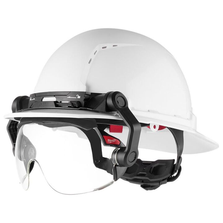 Milwaukee BOLT Gasketed Eye Visor - Clear Dual Coat Lens for BOLT Safety Helmets & BOLT Hard Hats