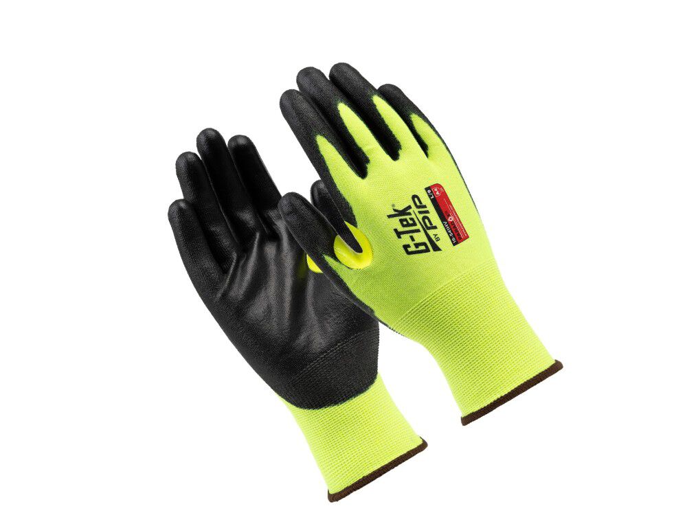 Protective Industrial Products G-Tek Paradox Hi-Vis A4 PU Cut Resistant Gloves Large, large image number 3