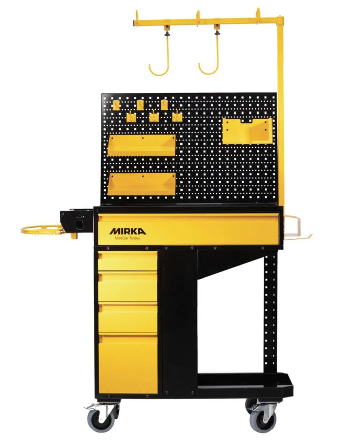 Mirka 6 Inch Dust-Free System DEROS II and DEXOS 1230 with Trolley Pro, large image number 3