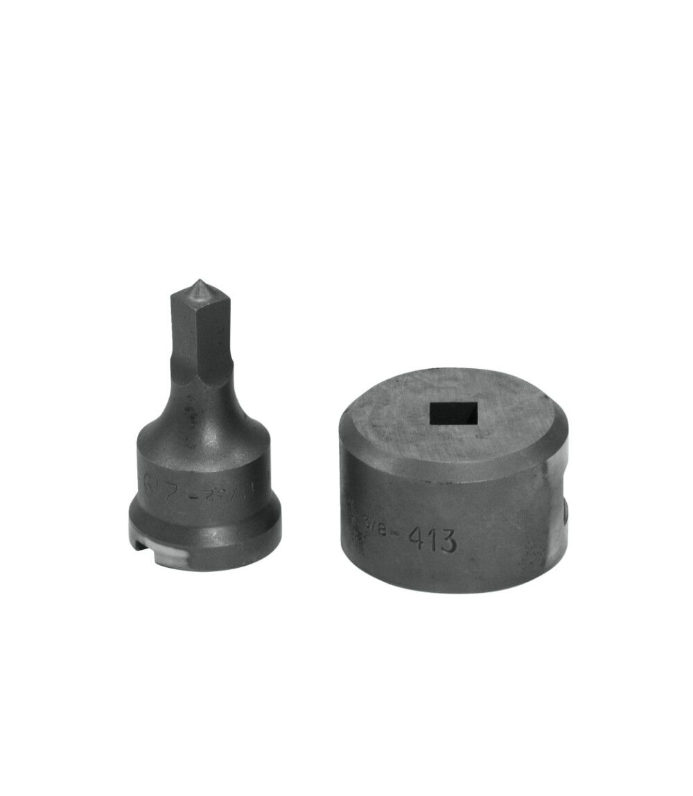 Edwards 11/32 Inch Punch x 3/8 Inch Die Square Punch & Die Set, large image number 1