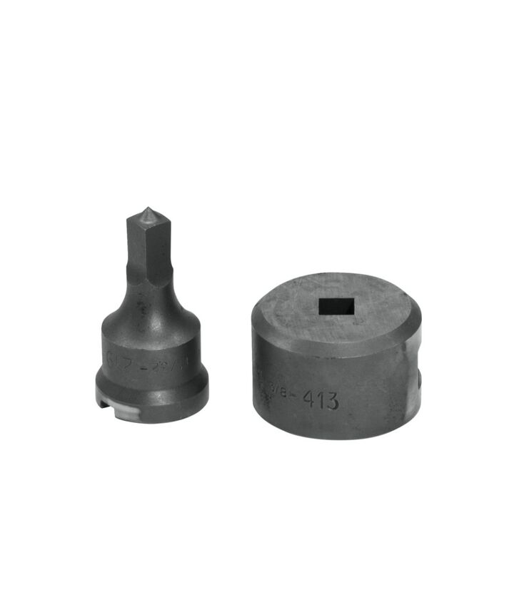 Edwards 11/32 Inch Punch x 3/8 Inch Die Square Punch & Die Set, large image number 0