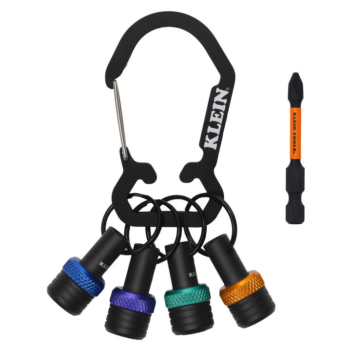 Klein Tools Bit Holder Keychain Set 5 Pieces
