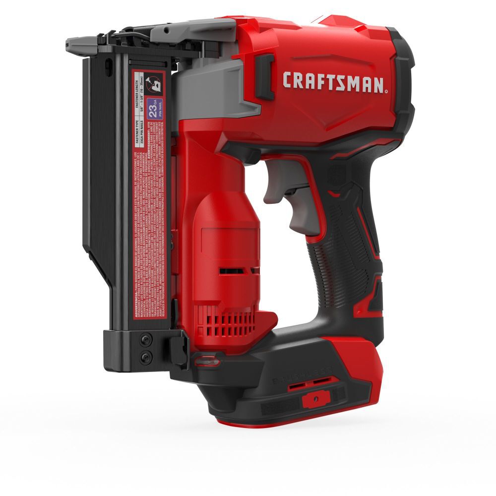 CRAFTSMAN V20 BRUSHLESS RP Cordless 23 Gauge Pin Nailer (Bare Tool), large image number 1