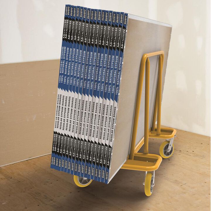 Metaltech Pro Industrial Welded Drywall Cart, XL, large image number 2