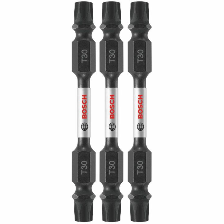 Bosch Impact Tough 2.5 Inch Torx #30 Double-Ended Bits 3 Piece