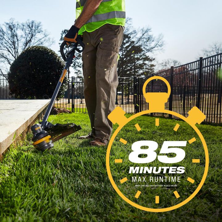 CAT DG610.9 60V 15in Brushless Line Trimmer with Dual Line Bump Feed Head (Bare Tool), large image number 2