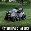 EGO 42in Lawn Tractor with 6Ah Battery 6pk, Turbo Charger & Adapter Kit, small image number 5