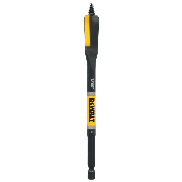DEWALT 1/2 Inch x 6 Inch ELITE Nail Cutting Spade Bit