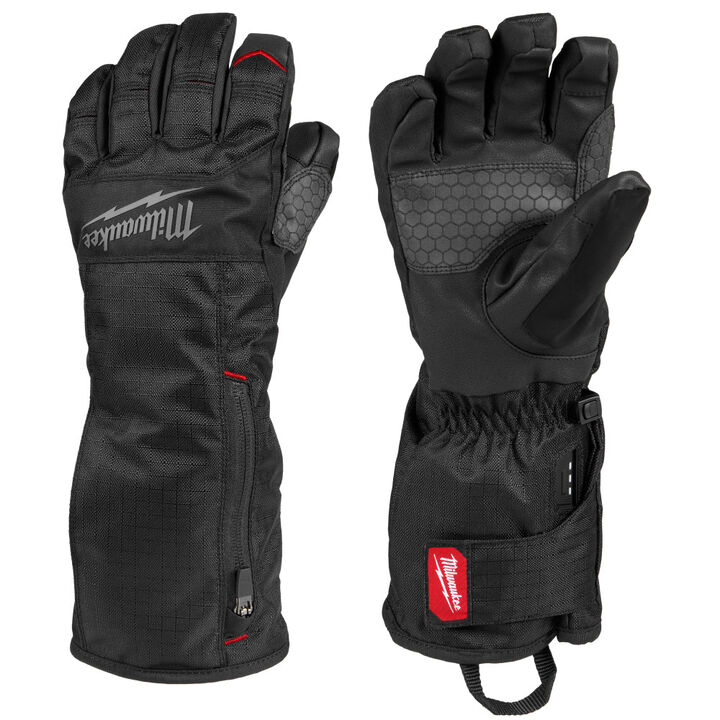 Milwaukee Heated Winter Gloves, Black, XL, large image number 0