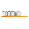 GEARWRENCH 3/8 Inch Drive 6 Point Metric Hi-Viz Deep Socket Set 14 Pieces, small image number 1