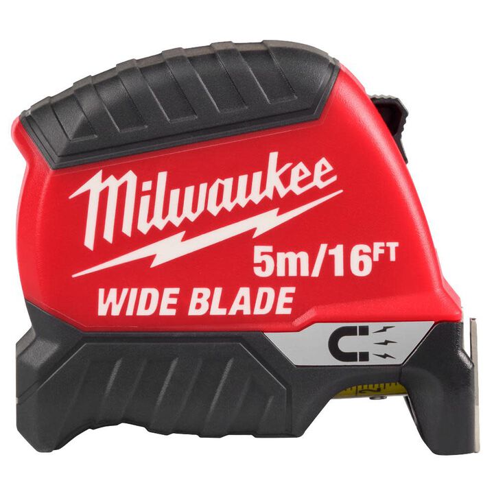 Milwaukee 5m/16 Ft. Wide Blade Magnetic Tape Measure