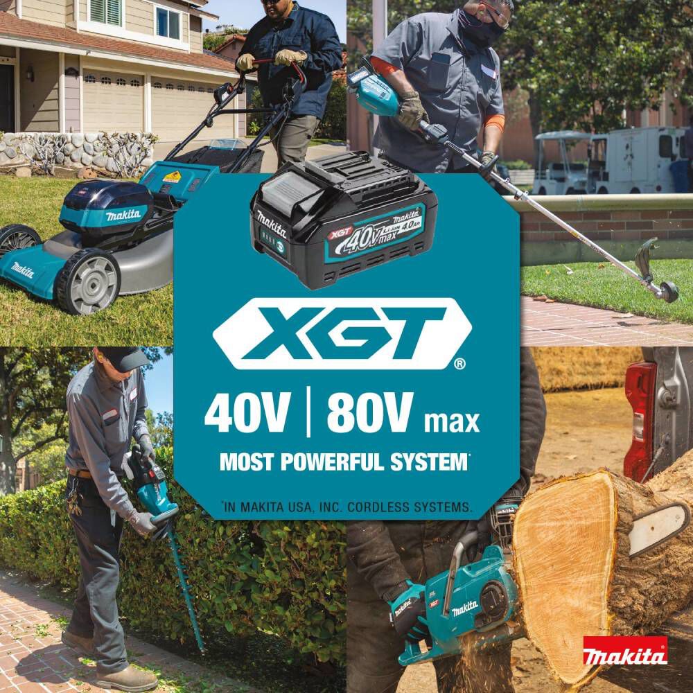 Makita 40V max XGT Hedge Trimmer Kit Brushless Cordless 24in Rough Cut, large image number 9