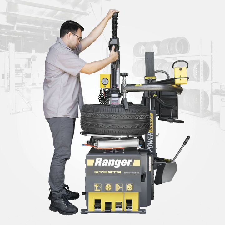 Ranger R76ATR 30 Inch Capacity Tilt-Back Tire Changer with Single Assist, large image number 5