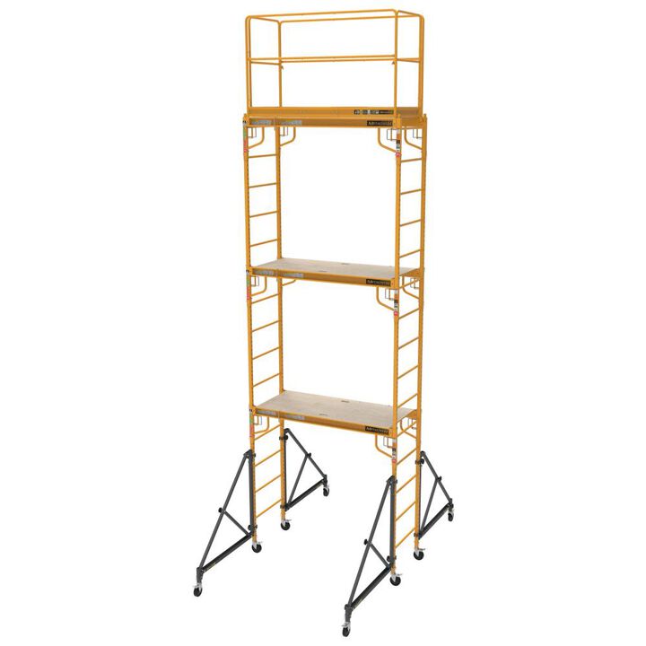 Metaltech 18ft Jobsite Series Baker Tower, 733 lbs Load Capacity, large image number 0