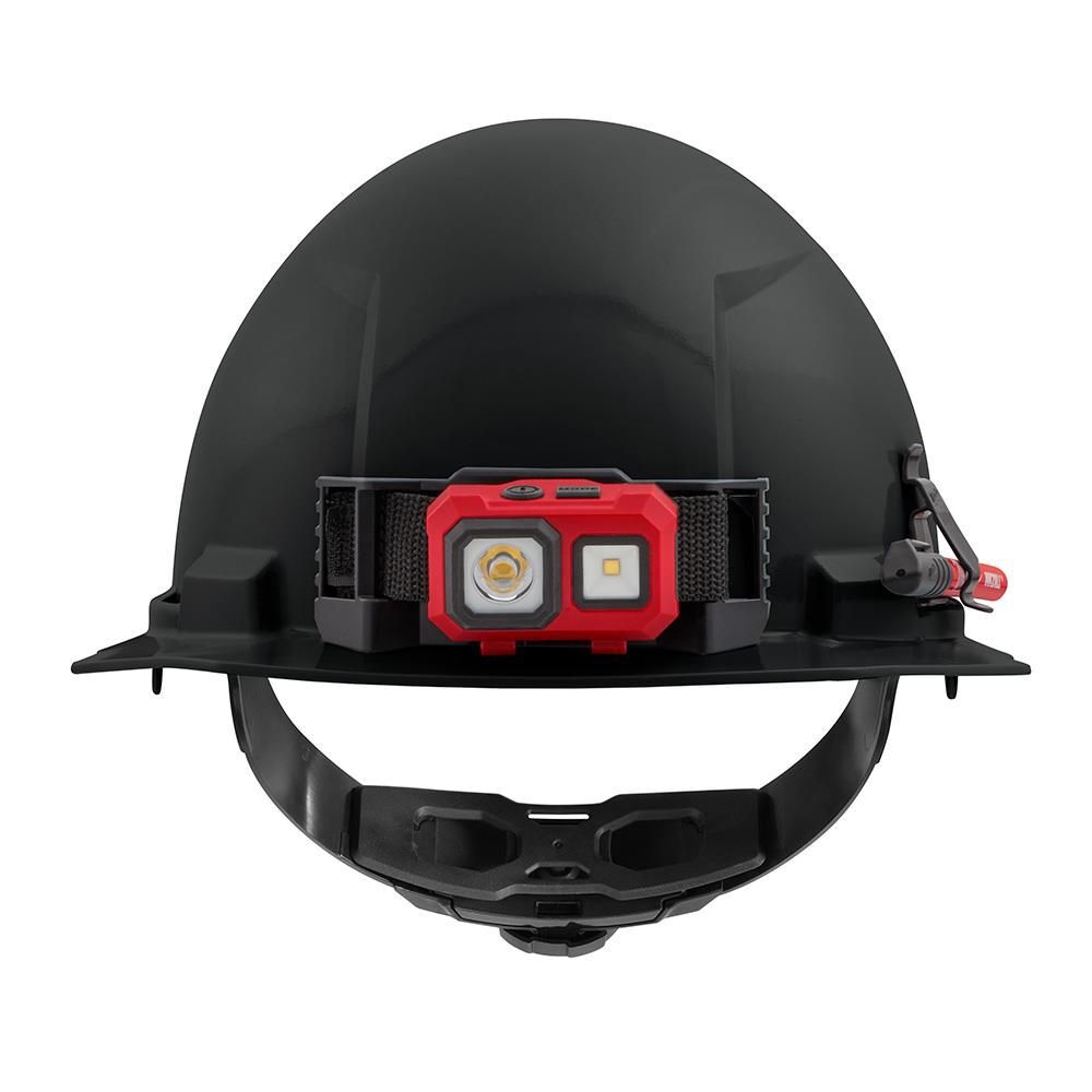 Milwaukee Black Front Brim Hard Hat with 4pt Ratcheting Suspension Type 1 Class E, large image number 12