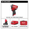 Milwaukee M12 Stubby 3/8 Inch Impact Wrench Kit and 3/8 Inch Ratchet Bundle, small image number 4