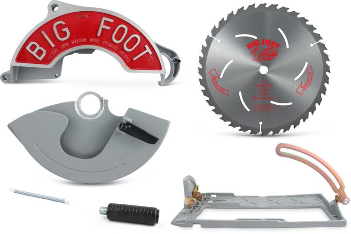 Big Foot Tools 10-1/4 Inch Beam Saw Adapter Kit Style 1