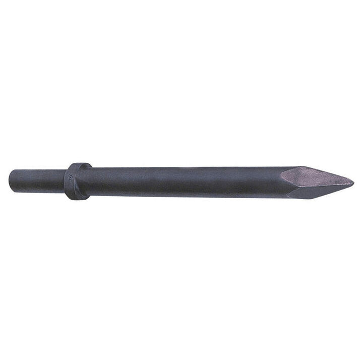 Ingersoll Rand 12 Inch Under Collar Hex Shank Moil Point Chisel, large image number 1