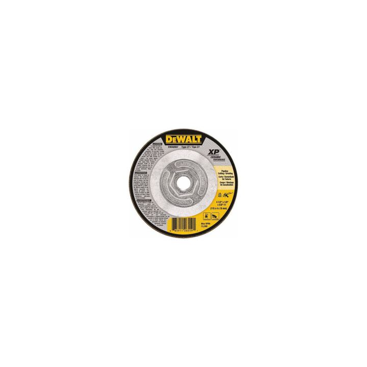 DEWALT 4-1/2in x 1/8in x 5/8in-11 Ceramic Abrasive, large image number 4