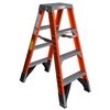 Werner Type IAA Fiberglass Twin Ladder, small image number 1
