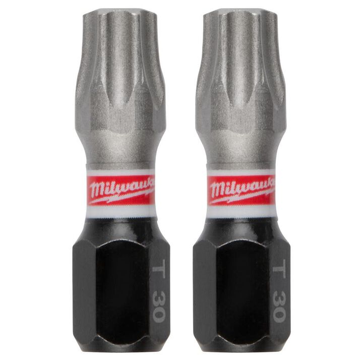 Milwaukee SHOCKWAVE Impact Bit 1inch T30 2pk