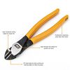 GEARWRENCH Pitbull Diagonal Cutting Pliers 8in Dipped Handle, small image number 2