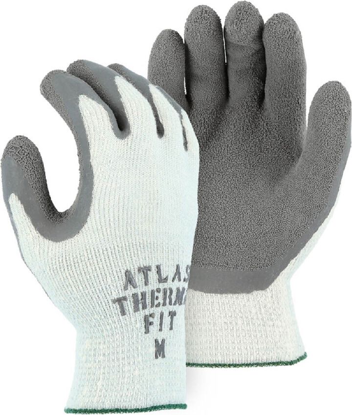 Majestic Glove Atlas Rubber Coated Wrinkled Palm Glove XL-Large