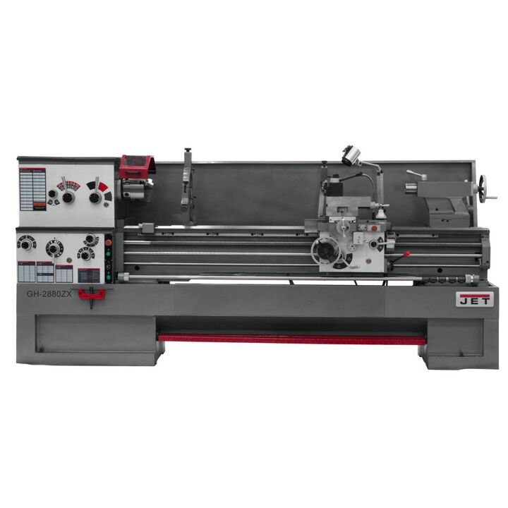 JET Gear Head 22 x 80 ZX Lathe 3-1/8 In. Spindle Bore