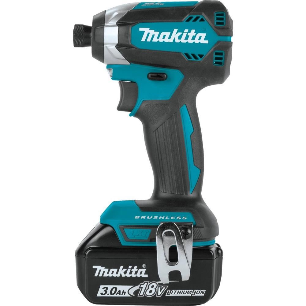 Makita 18V LXT Lithium-Ion Brushless Cordless 2-Pc. Combo Kit (3.0Ah), large image number 2